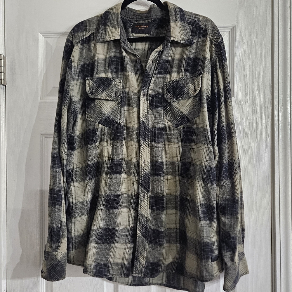 Outpost Makers Buffalo Plaid Button Down Shirt